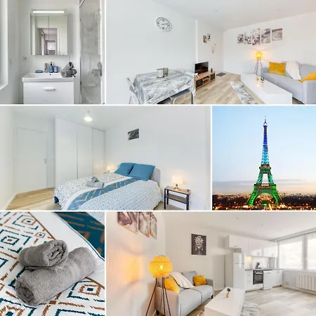Cozy Appart 5 A 3' De La Gare - Cozy Houses Palaiseau Exterior foto